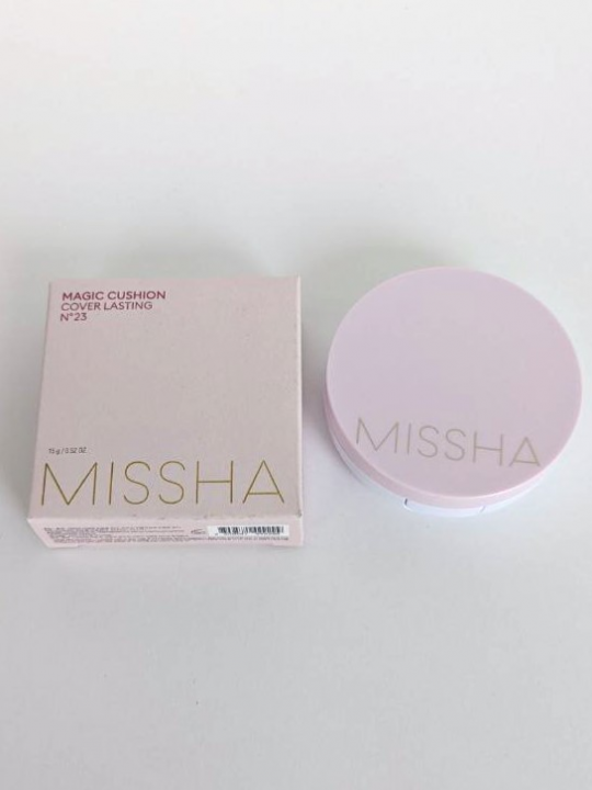 Тональная основа-кушон MISSHA Magic Cushion Cover Lasting SPF50+/PA+++ № 23 - 15 гр.