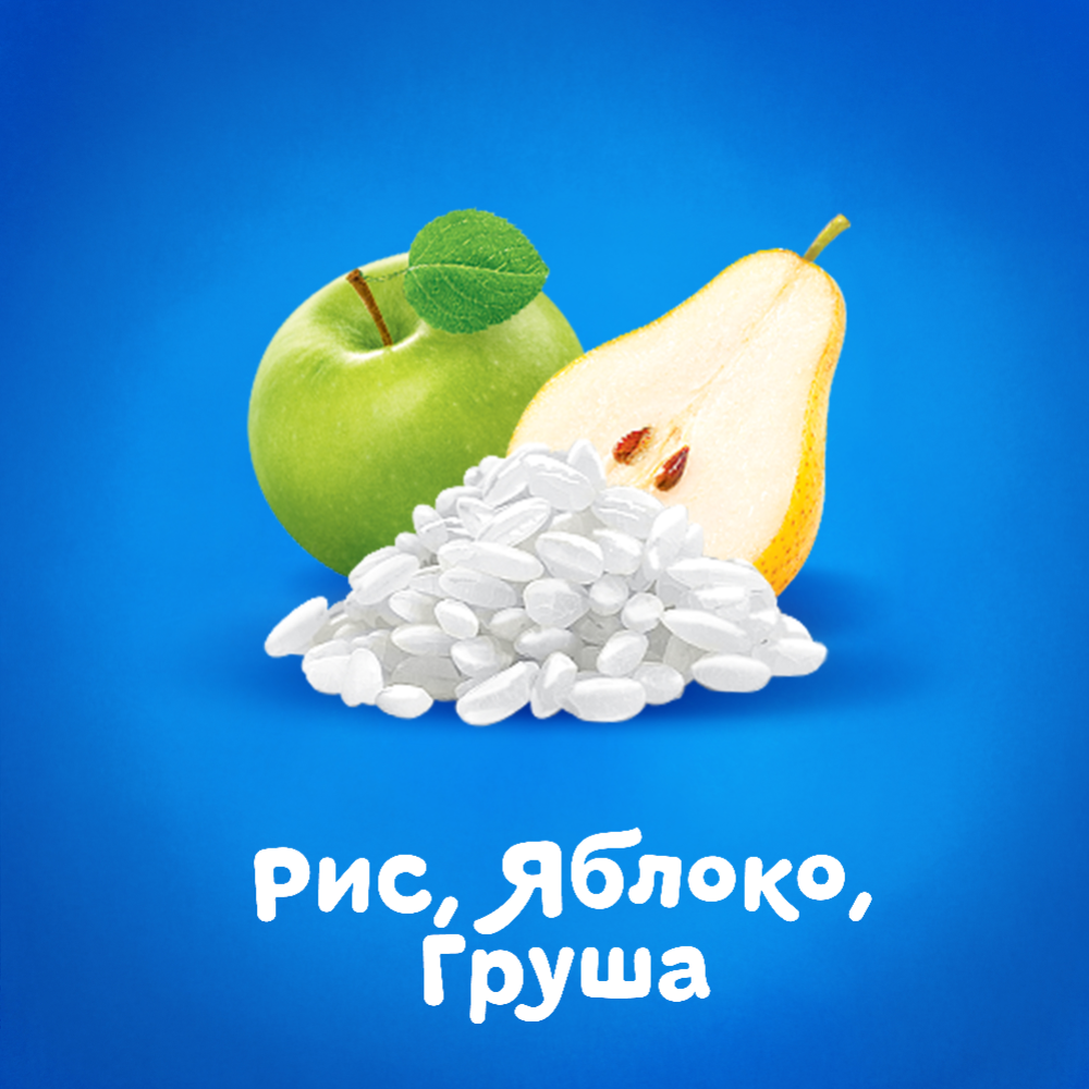 Каша молочная «Агуша» Засыпай-ка, рисовая, яблоко/груша, 200 мл #2