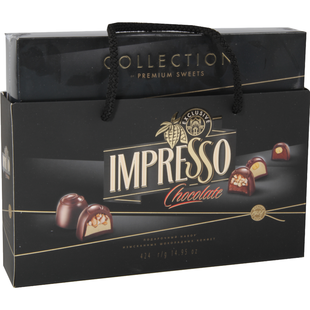 Набор конфет «Impresso» Premium, черный, 848 г #0