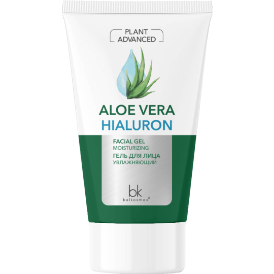 Гель для лица «BelKosmex» Plant Advanced Aloe Vera, увлажняющий, 125 г