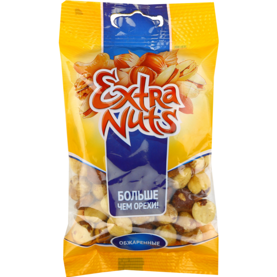 Ядра фундука «Extra Nuts» жареные, 70 г.