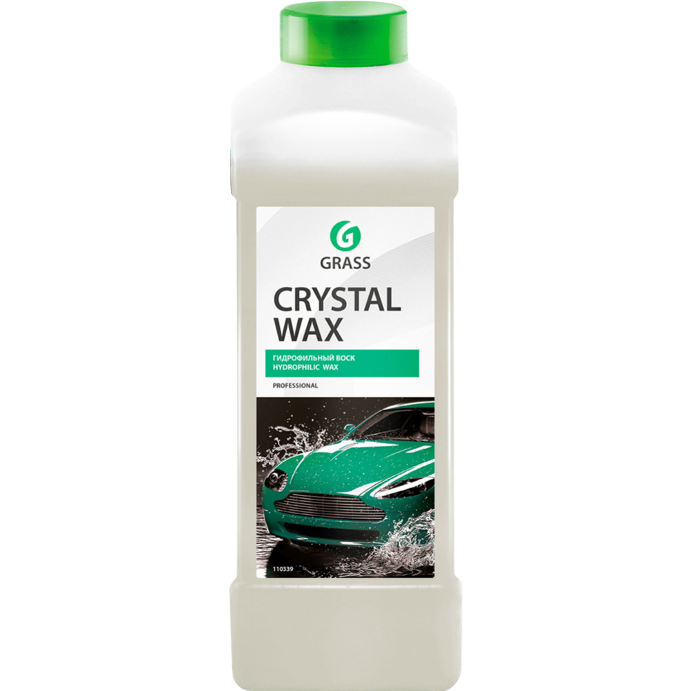 Воск для автомобиля «Grass» Crystal Wax, гидрофильный, 110339, 1 л