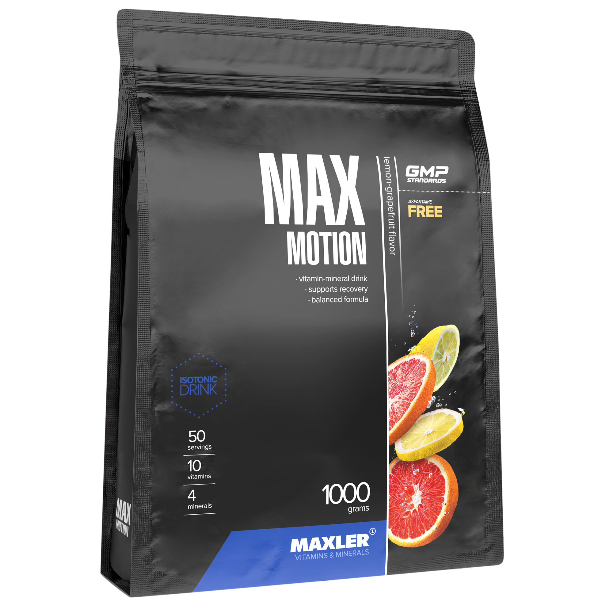 Изотоник Maxler Max Motion 1000 g (bag) - Lemon-Grapefruit