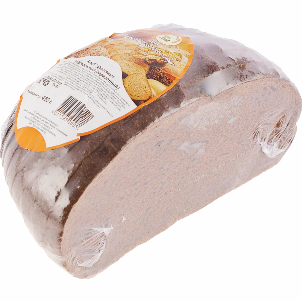 Хлеб «Духмяны» улучшенный, нарезанный, 450 г #0