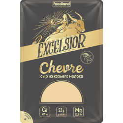 Сыр козий «Excelsior» Chevre, твер­дый, 50 %, 150 г 