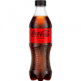 На­пи­ток га­зи­ро­ван­ный «Coca-Cola» без сахара, 500 мл