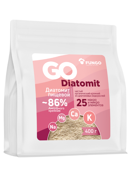 GO Diatomit 400 гр (Диатомит пищевой)