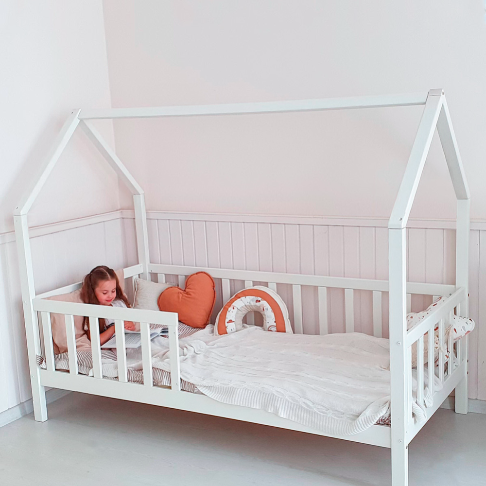 Кровать-домик «Millwood» Sweet Dreams1650, сосна белая, 200х90 см