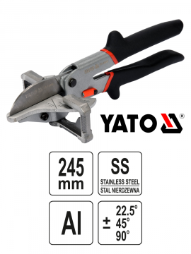 Ножницы многофункциональные для угловой резки 245мм Al YATO YT-18960