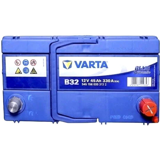 Аккумулятор автомобильный «Varta» Blue Dynamic, 45Ah, 545156033