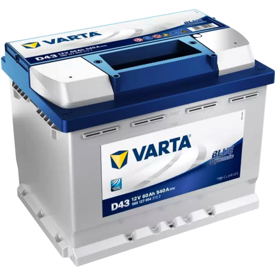 Аккумулятор автомобильный «Varta» Blue Dynamic, 60Ah, 560127054