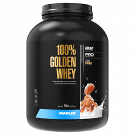 Протеин Maxler Golden Whey 5 lb - Salted Caramel