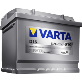 Аккумулятор автомобильный «Varta» Silver Dynamic, 63Ah, 563400061