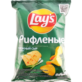 Чипсы рифленые «Lay's» Нежный сыр с луком, 81 г