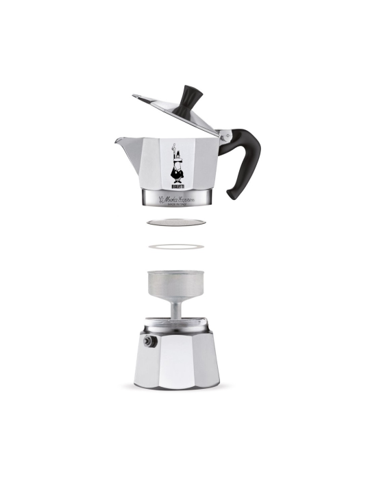 Гейзерная кофеварка Bialetti Moka Express 1 порция (60мл)