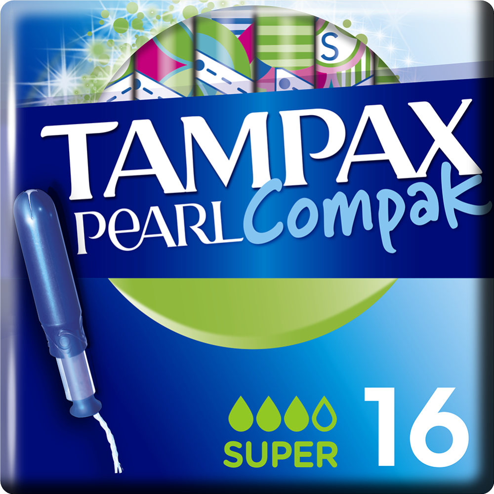 Женские гигиенические тампоны «Tampax Compak Pearl» 16 шт.