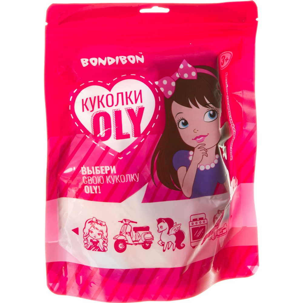 Кукла «Bondibon» OLY, с кроваткой, ВВ3994