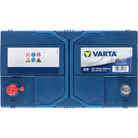 Аккумулятор автомобильный «Varta» Blue Dynamic, 95Ah, 595405083