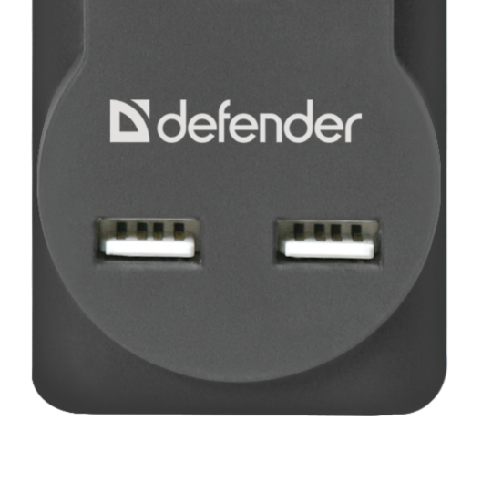 Сетевой фильтр «Defender» DFS 755 99755 5 м