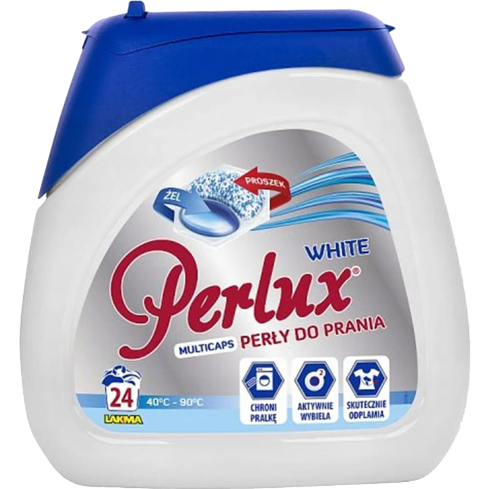 Капсулы для стирки «Perlux» White, 24 шт