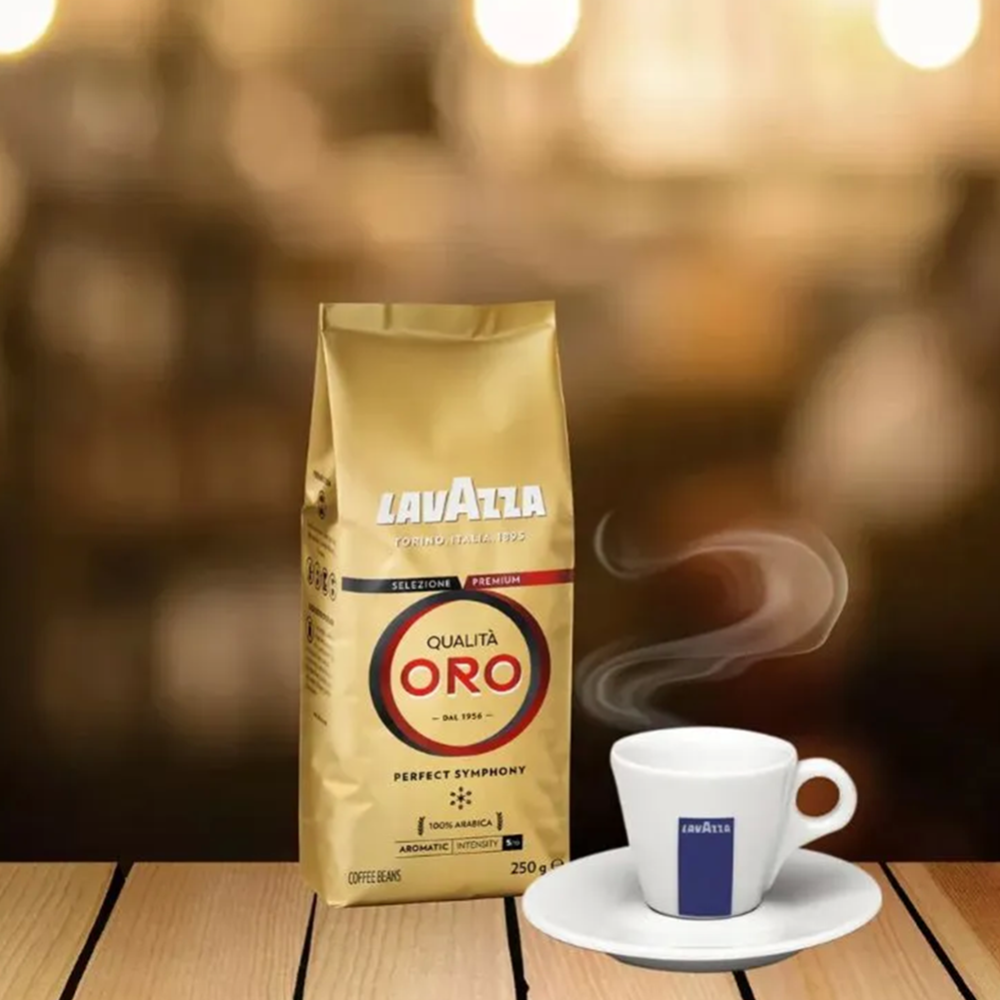 Кофе в зернах «Lavazza» Qualita Oro, 250 г #3