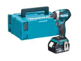 Аккумуляторный шуруповерт MAKITA LXT DTD 154 RFE, 2 акк., 3.0 А/ч Li-Ion, 3 скор., 175 Нм Артикул: DTD154RFE