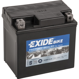 Мотоаккумулятор «Exide» AGM125, 4Ah