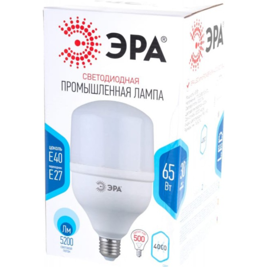 Лампа «ЭРА» LED Power T160-65W-4000-E27/E40, Б0027923