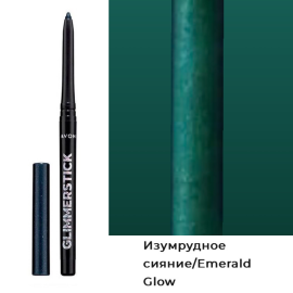 Мерцающий карандаш для глаз Avon "Glimmerstick", Изумрудное сияние/Emerald Glow