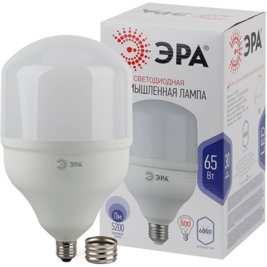 Лампа «ЭРА» LED Power T160-65W-6500-E27/E40, Б0027924