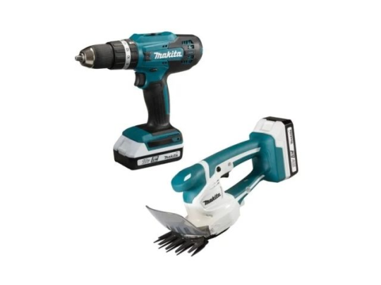 Аккумулятоная дрель-шуруповерт MAKITA HP488D + аккум. кусторез UM110D Артикул: DK18B56Y