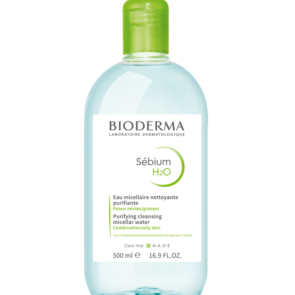 Мицеллярная вода «Bioderma» Sebium H2O, для жирной и комбинированной кожи, 500 мл