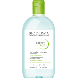 Мицеллярная вода «Bioderma» Sebium H2O, для жирной и комбинированной кожи, 500 мл