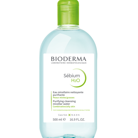 Мицеллярная вода «Bioderma» Sebium H2O, для жирной и комбинированной кожи, 500 мл