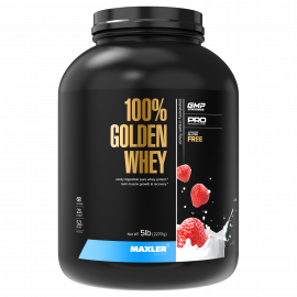 Протеин Maxler Golden Whey 5 lb - Strawberry