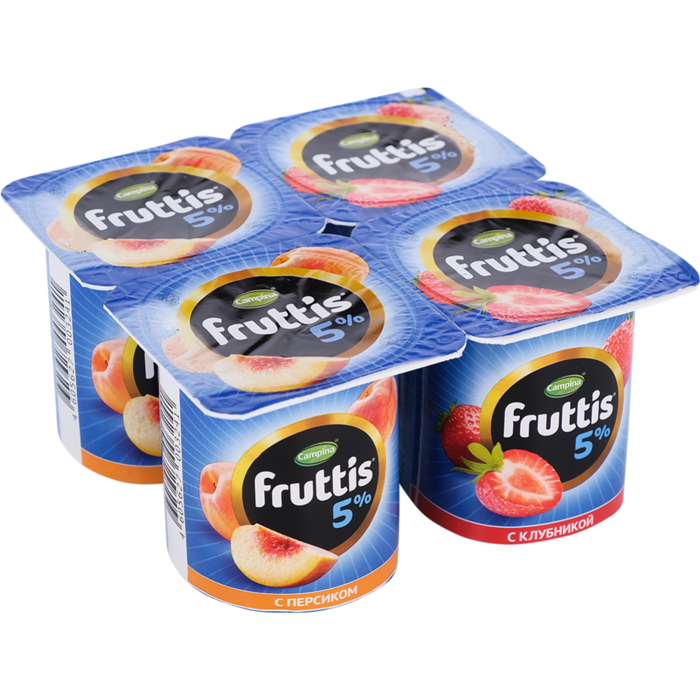 Йогуртный продукт «Fruttis» сливочное лакомство, 5%, 115 г #1