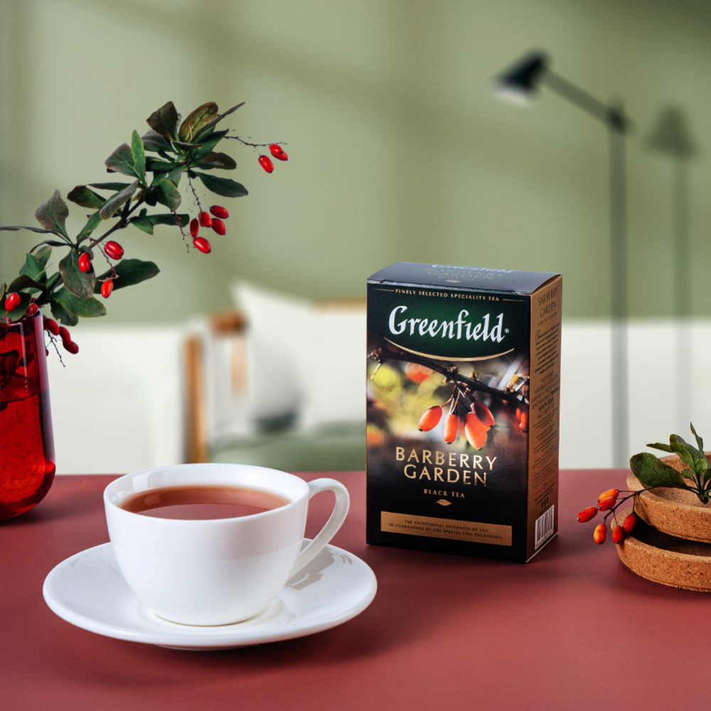 Чай черный «Grinfield» барбери Гарден, 100 г #2
