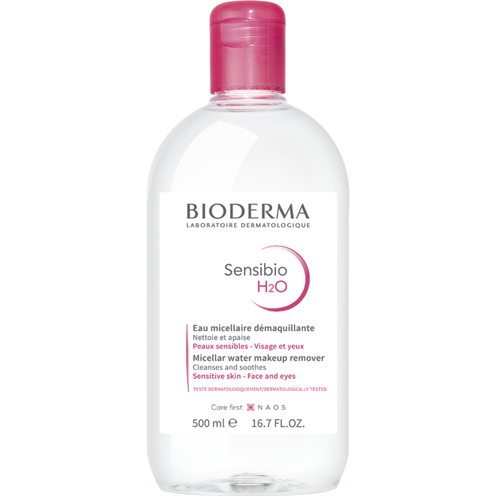 Мицеллярная вода «Bioderma» Sensibio H2O, для чувствительной кожи, 500 мл