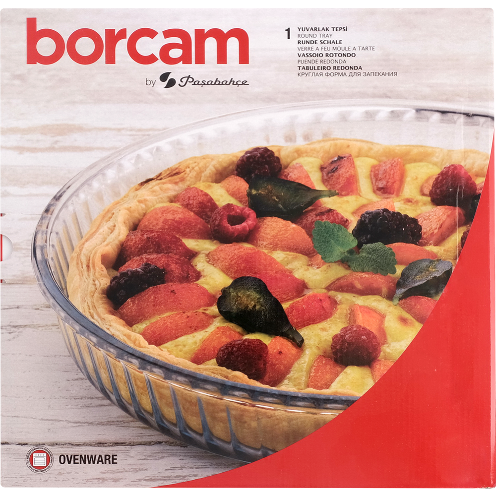 Форма круглая для выпечки «Borcam» d=320 мм