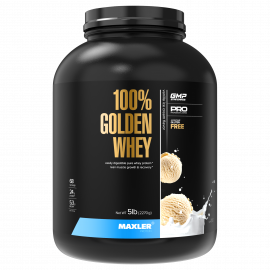 Протеин Maxler Golden Whey 5 lb - Vanilla Ice Cream