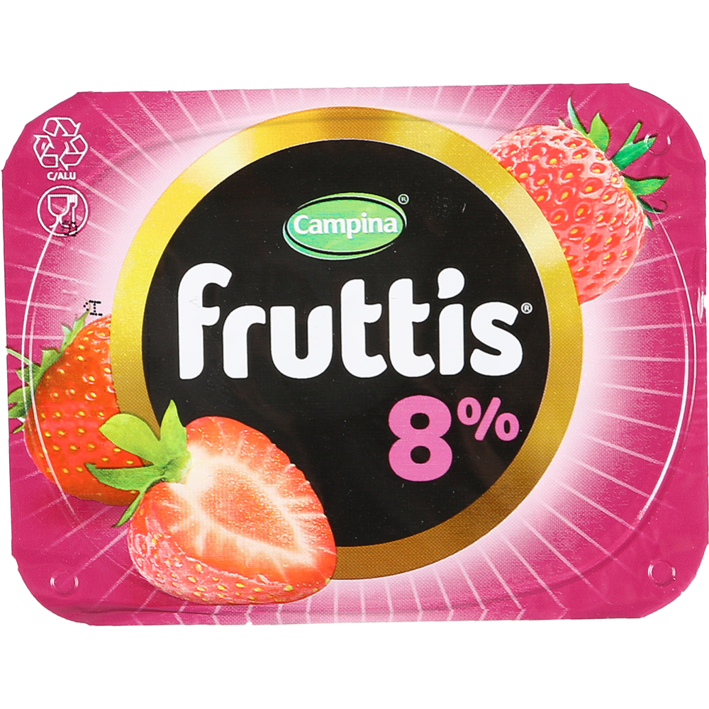 Йогуртный продукт «Fruttis» груша, яблоко, клубника, 8%, 115 г #5