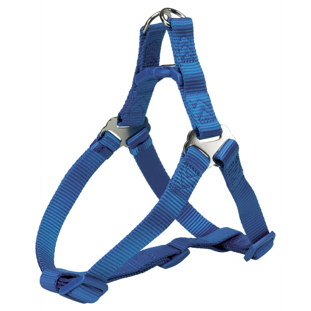 Шлея для собак «Trixie» Premium One Touch harness, размер L, синий