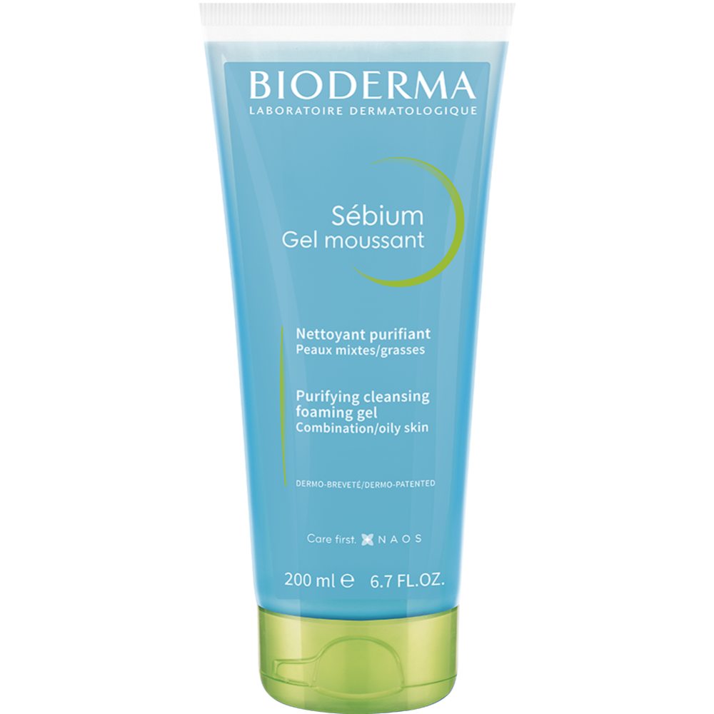 Гель для умывания «Bioderma» Sebium Gel Moussant, 200 мл