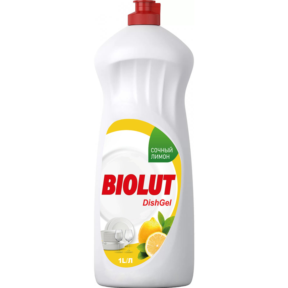 Картинка товара Гель для мытья посуды «Melta» Biolut, Сочный лимон, 1000 мл