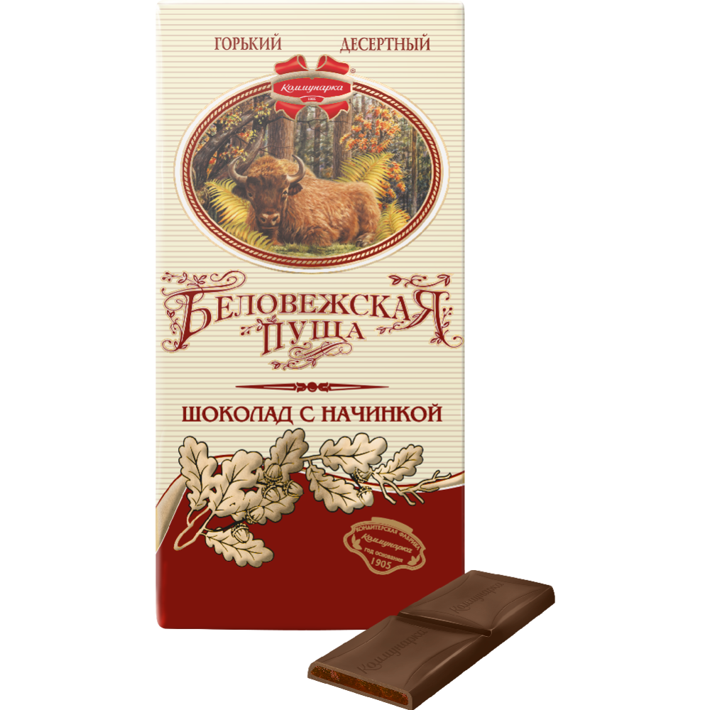 Шоколад горький «Коммунарка» Беловежская пуща, 100 г #0