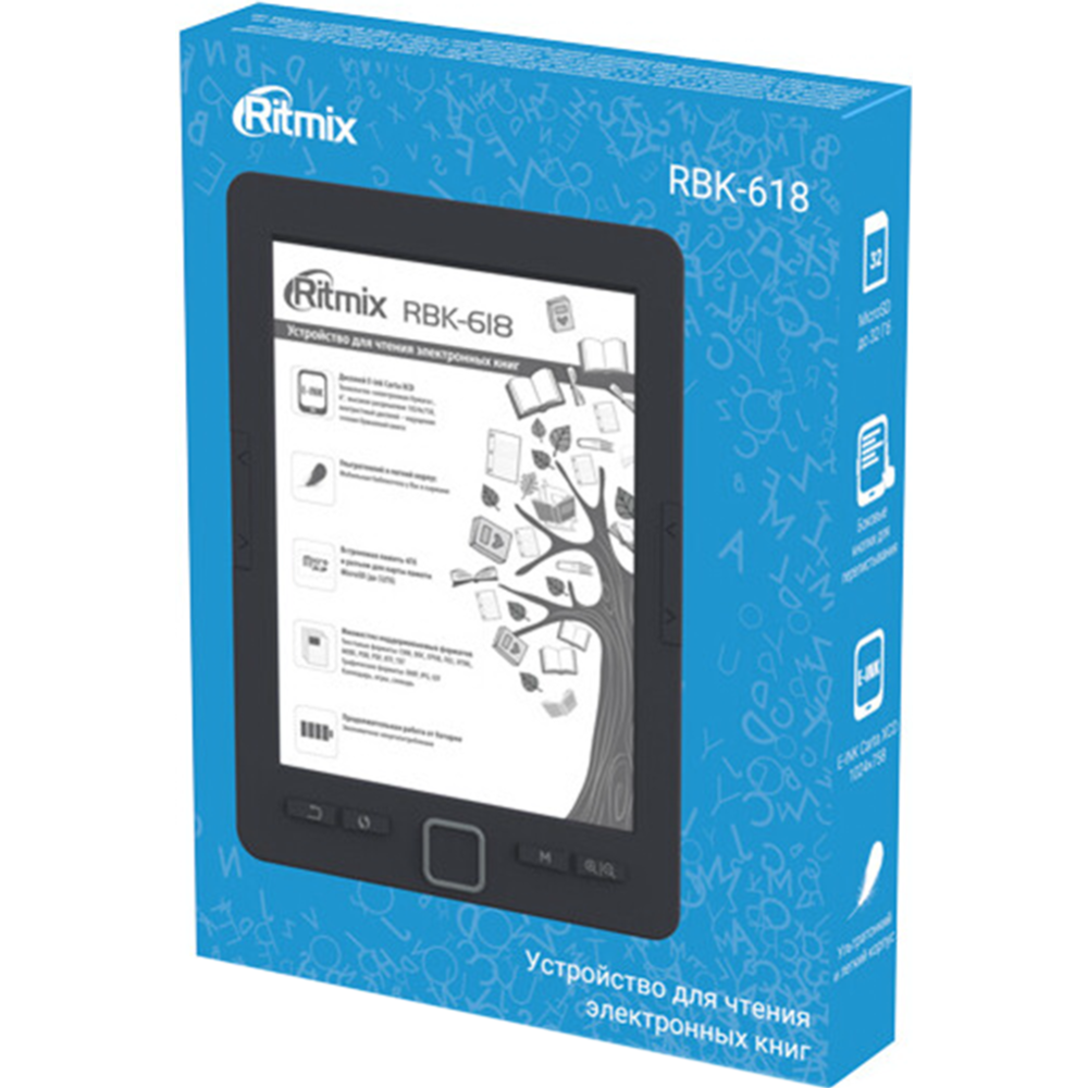 Электронная книга «Ritmix» RBK-618