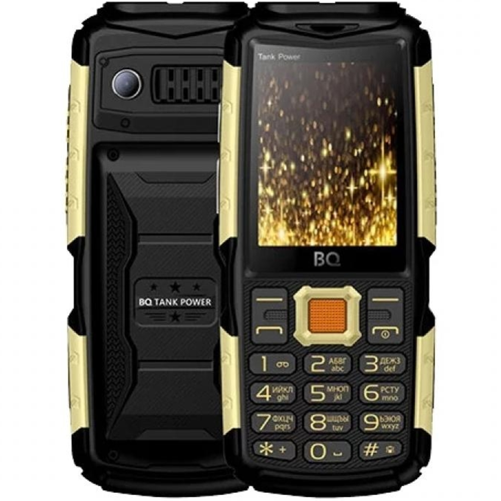 Мобильный телефон «BQ» BQ-2430, черный/золото
