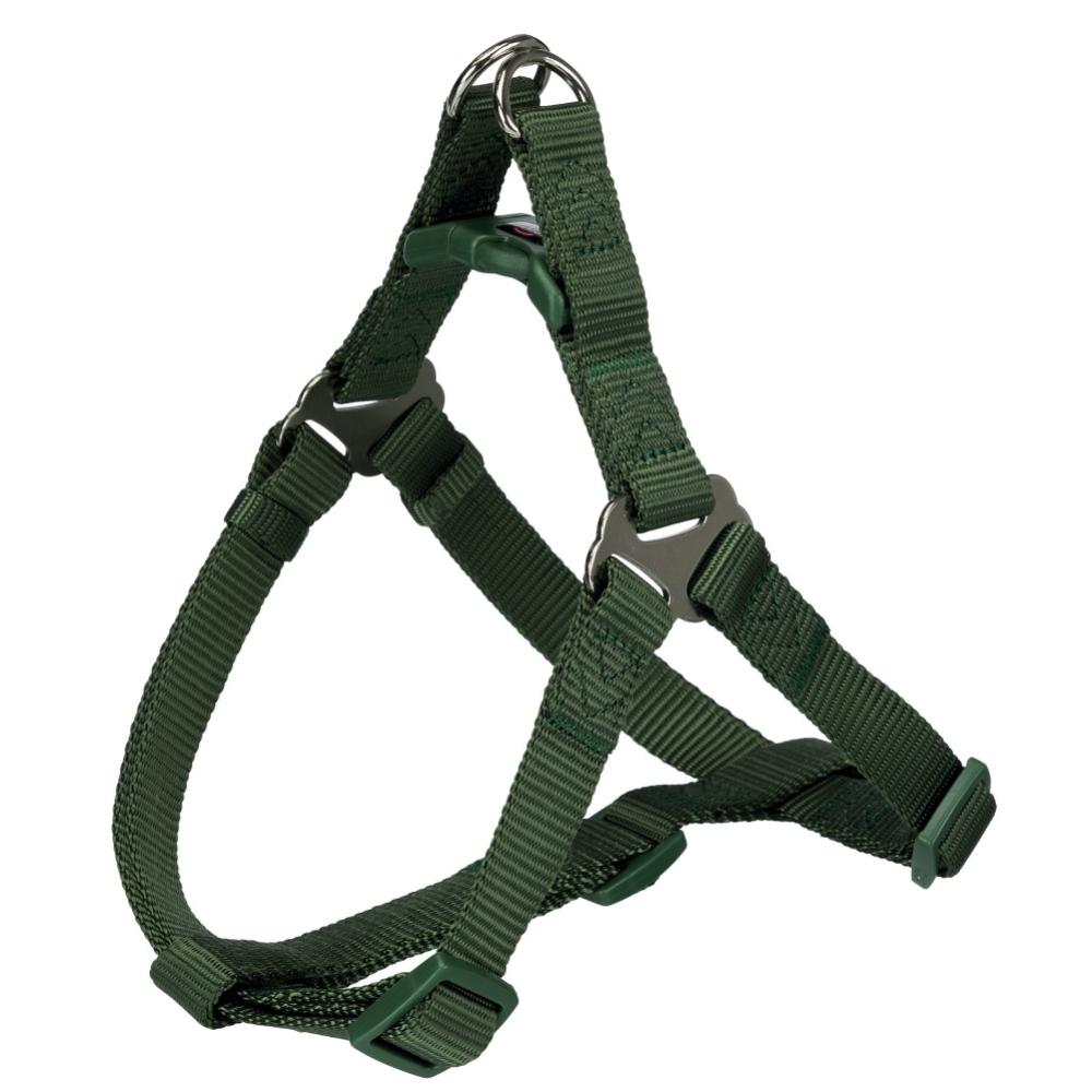 Картинка товара Шлея для собак «Trixie» Premium One Touch harness, размер S, лес