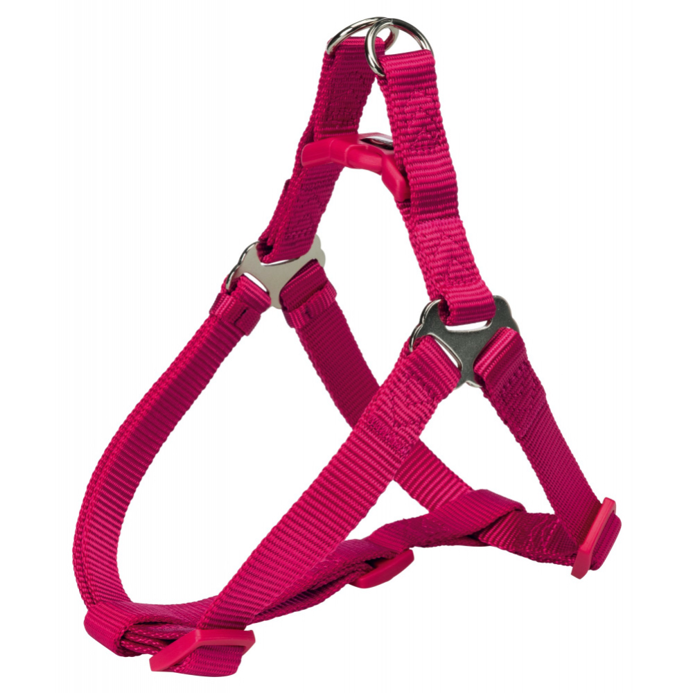 Картинка товара Шлея для собак «Trixie» Premium One Touch harness, размер S, фуксия