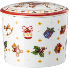 Шкатулка «Rosenthal» Happy Wintertime, 02488-727470-24986, белый/красный, 16х12 см